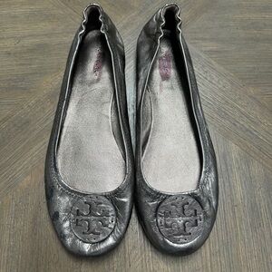 Tory Burch Metallic Flats 10